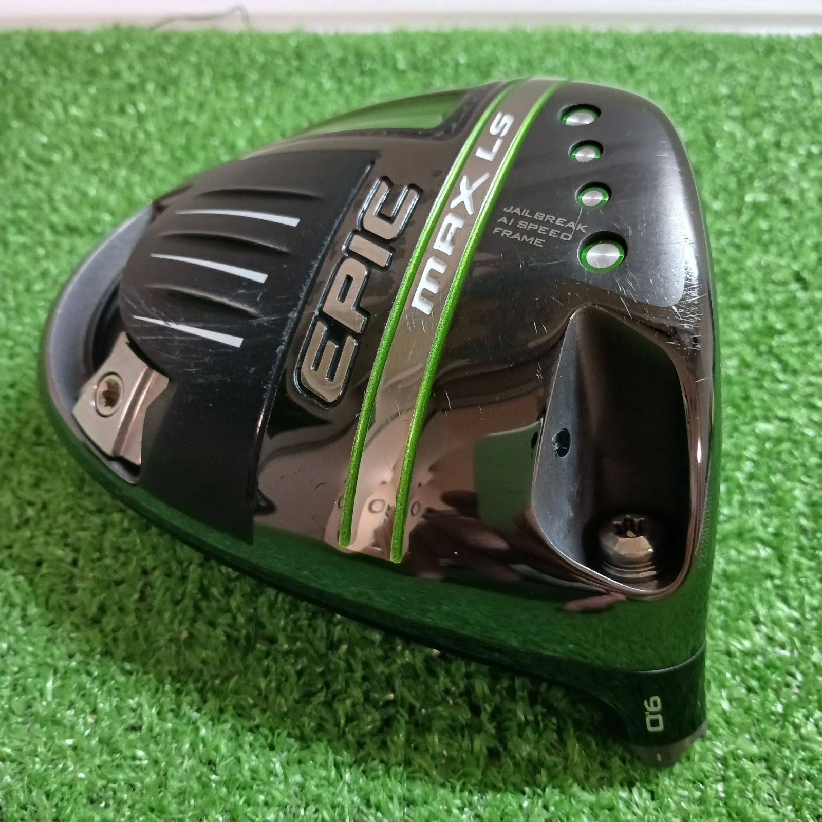 Callaway - EPIC MAX LS 9.0 純正ヘッドカバー付き ヘッドのみ EPIC MAX LS 9° ドライバーヘッドのみ（ヘッドカバー付