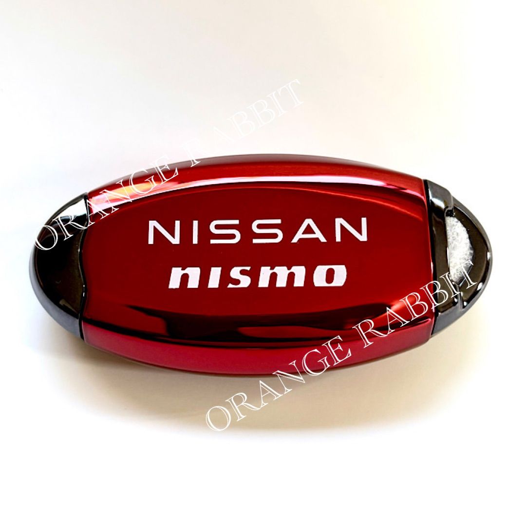 日産純正 NISMO インテリジェントキーケース (フルカバータイプ: クロームレッド/ダーククローム) - メルカリ