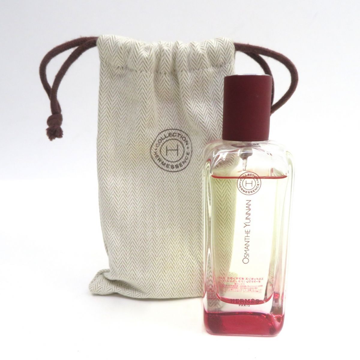 HERMES エルメス Osmanthe Yunnnan オスマンサス ユンナン オードトワレ 100ml スプレー 香水 残量8割程度