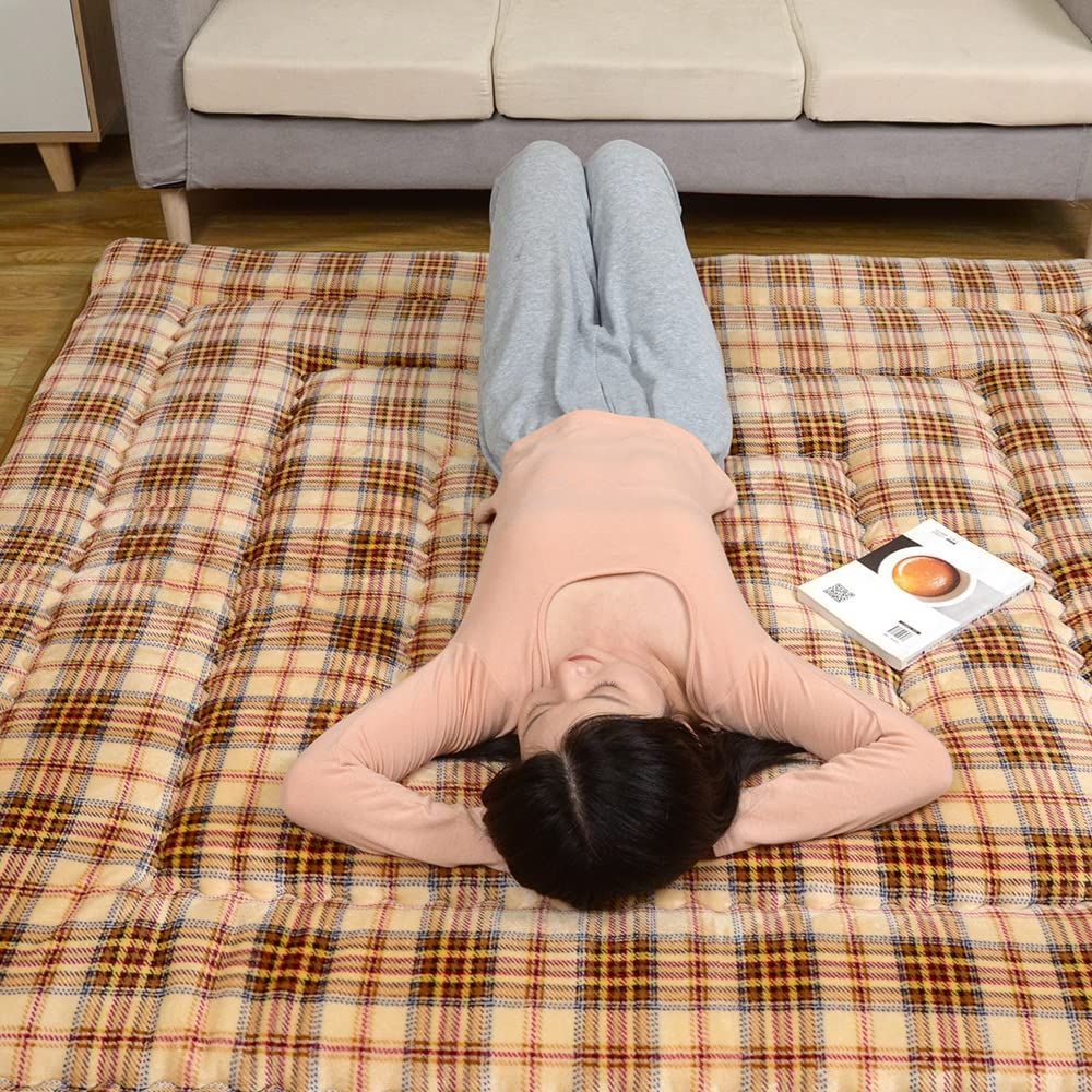 【サイズ:約140x190cm_色:ライトベージュ】JEMAジェマ こたつ敷き布 JEMAジェマ こたつ敷き布団 こたつマット こたつ敷き ラグ
