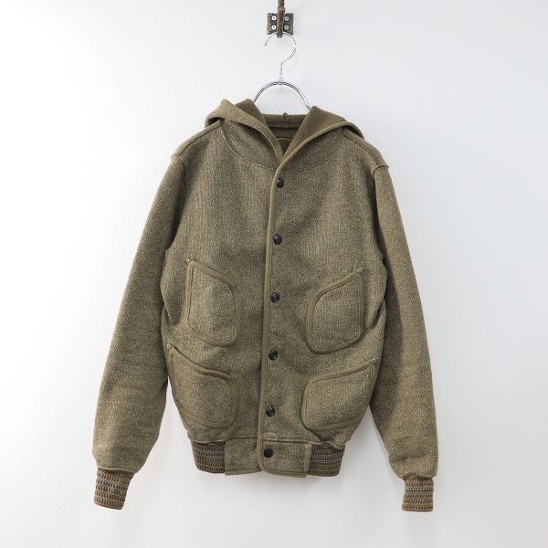 KAPITAL キャピタル ビーチ裏毛 フード ブルゾン