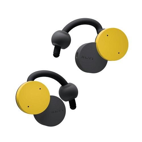4営業日で発送 NTT sonority MBE002 完全ワイヤレスイヤホン nwm ヌーム Dots Musterd Yellow MBE002YA ワイヤレス 左右分離 Bluetooth対応