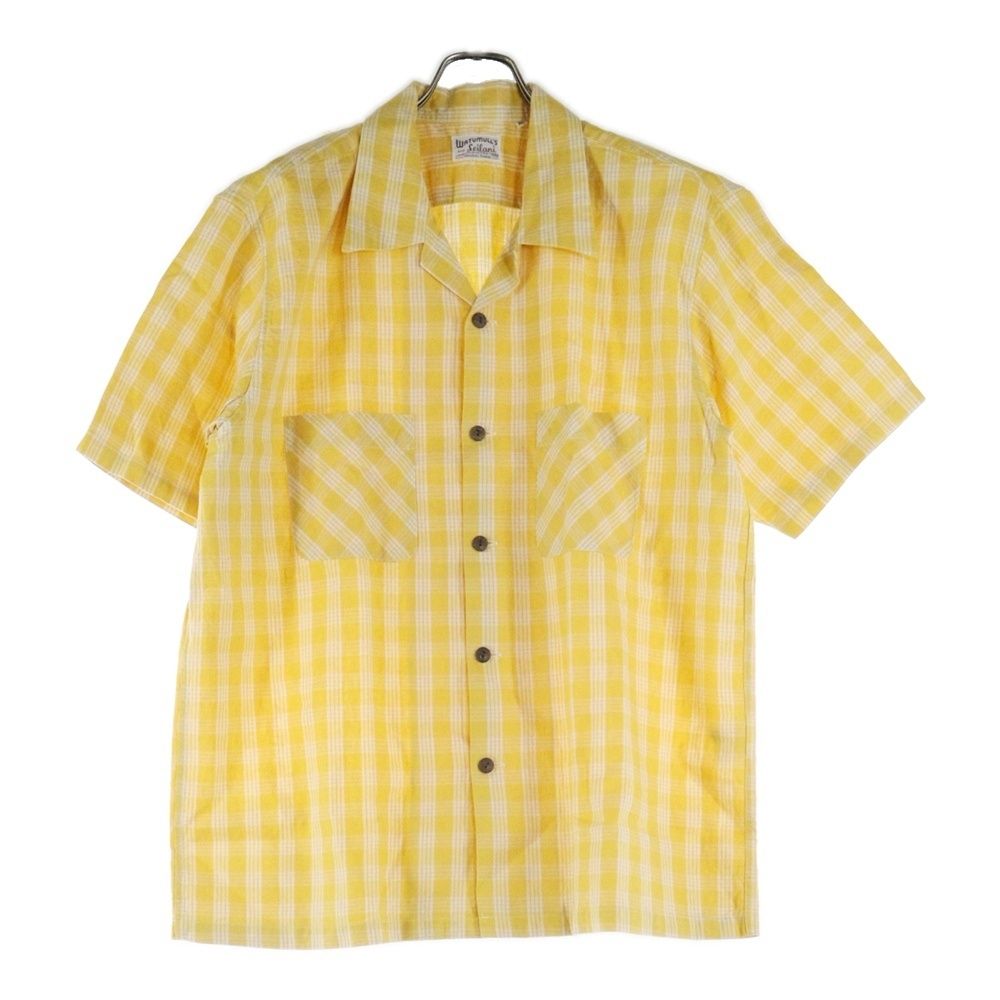 NO BRAND (ノーブランド) PALAKA CHECK SHIRTS SS37588 パラカ半袖  