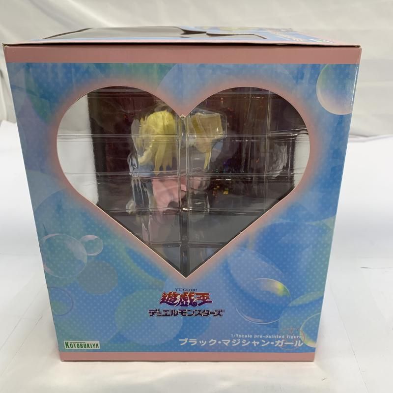 中古】HB開封/欠品)KOTOBUKIYA ブラック・マジシャン・ガール 1/7