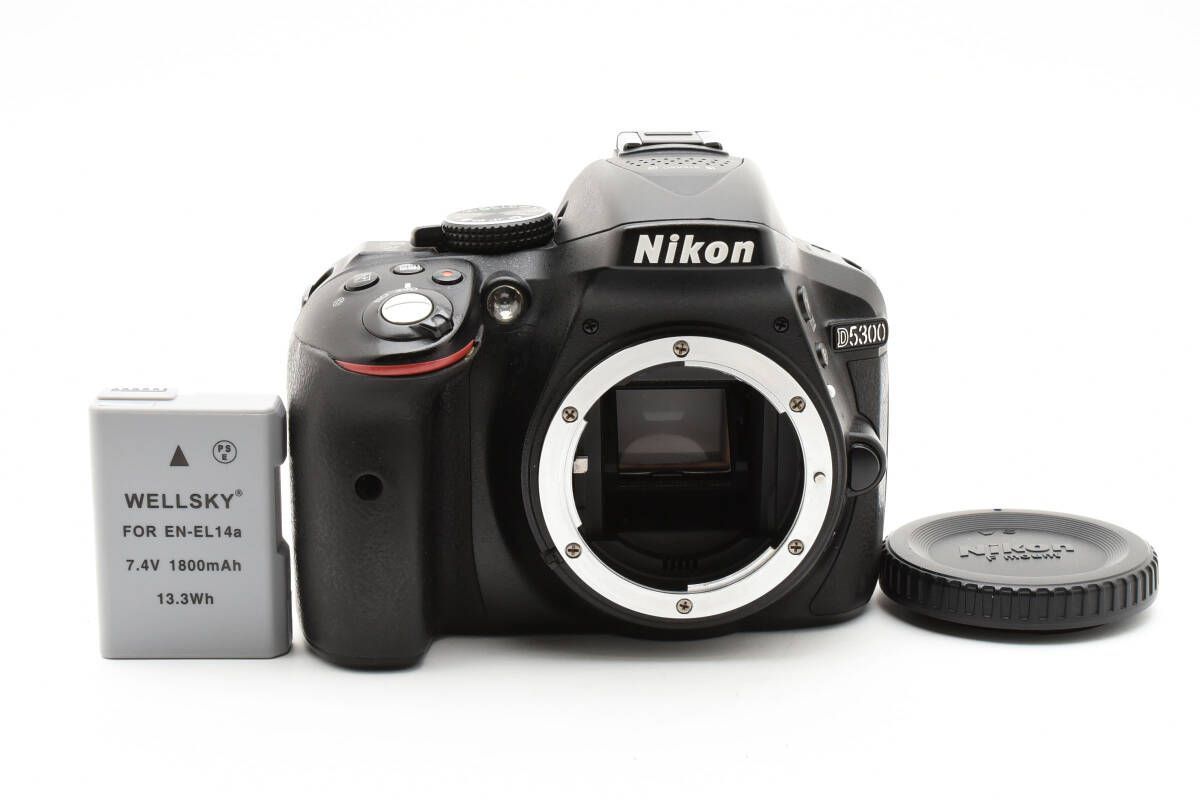 ☆良品☆ ニコン Nikon D5300 ブラック ボディ デジタル一眼レフカメラ