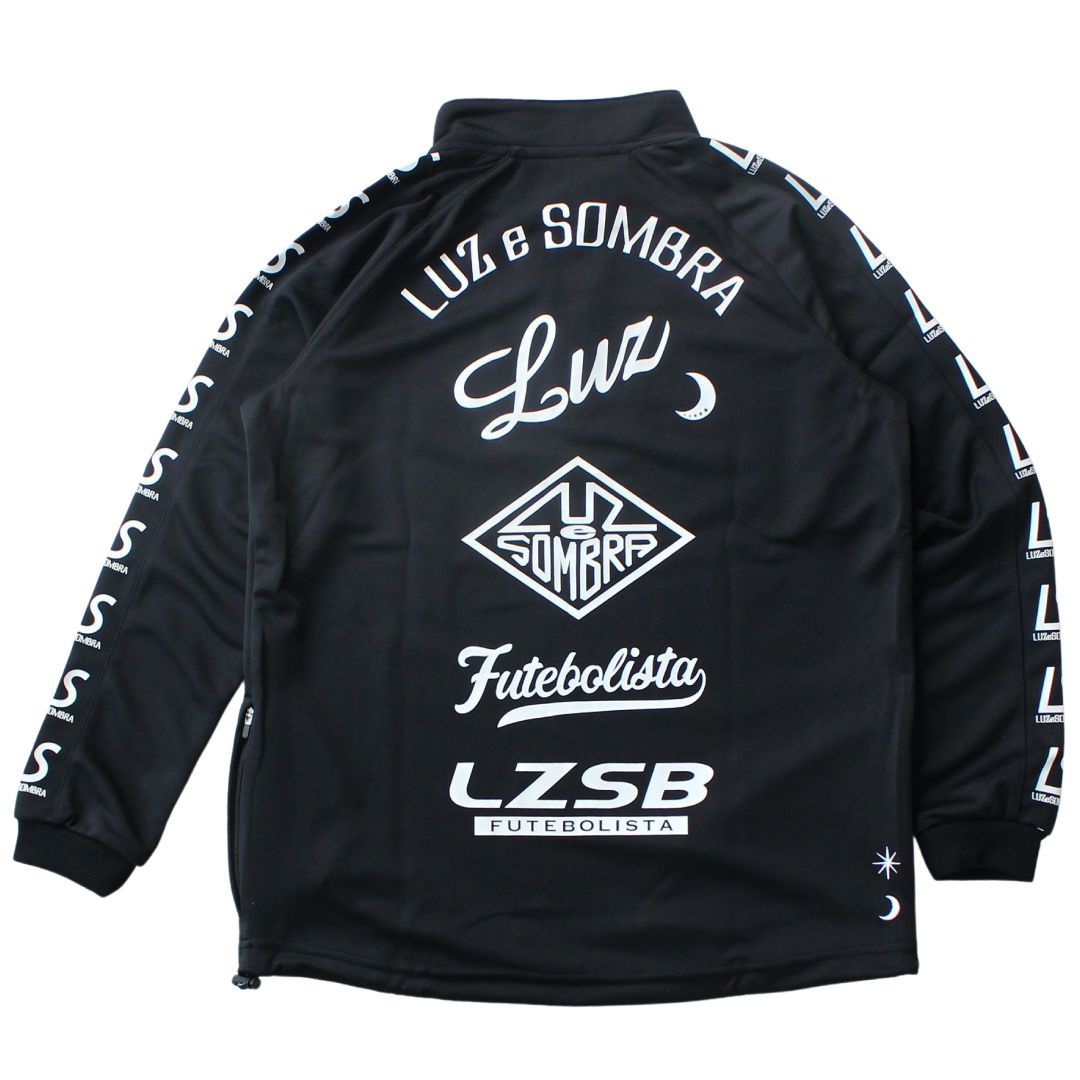 【未使用】ルースイソンブラ Мサイズ ブラック ハーフジップ ジャージ 未使用】【ジュニア】ルースイソンブラ 長袖 ハーフジップ ジャージ