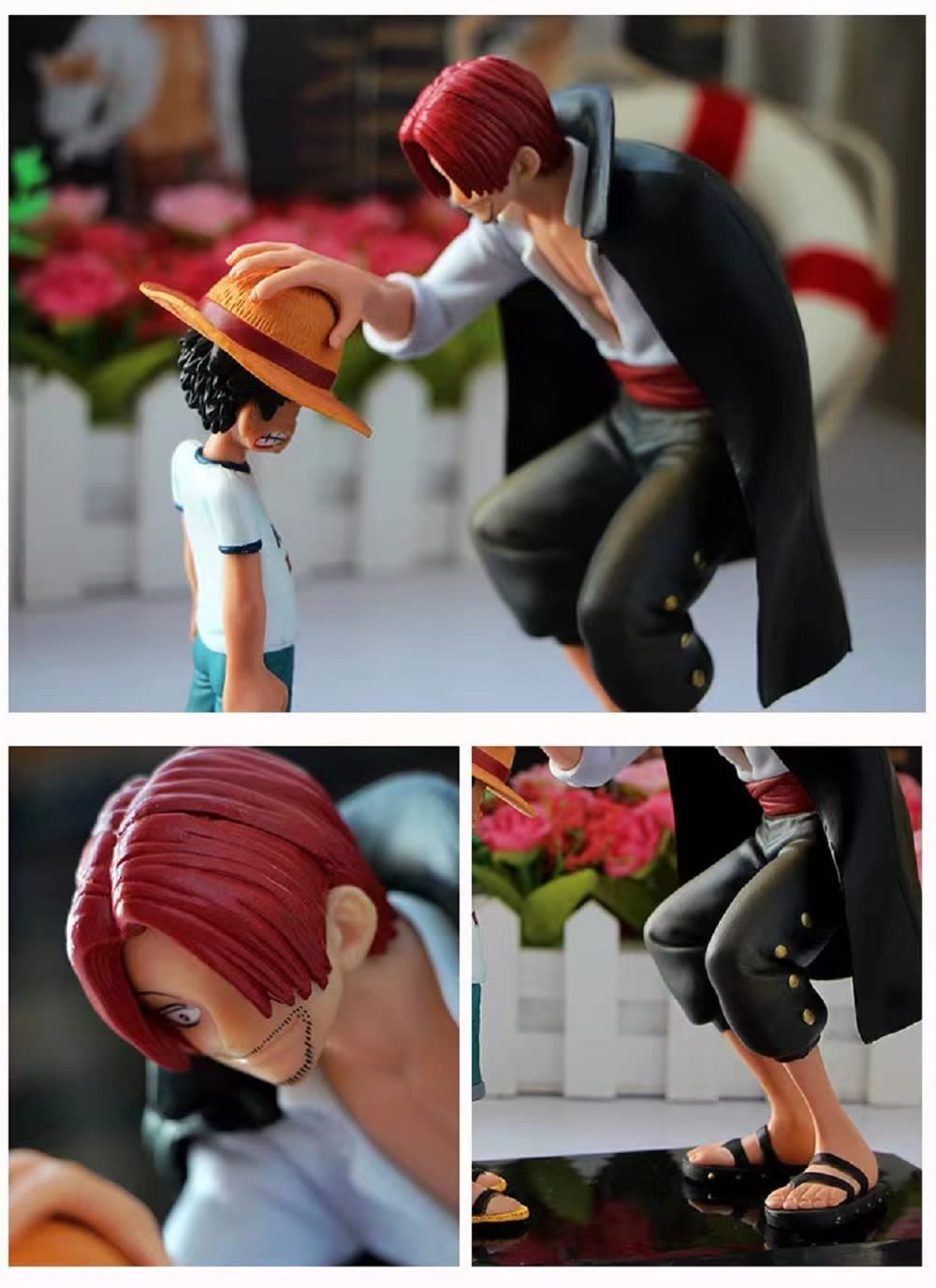 人気商品】ワンピース フィギュア ルフィ&シャンクス フィギュア