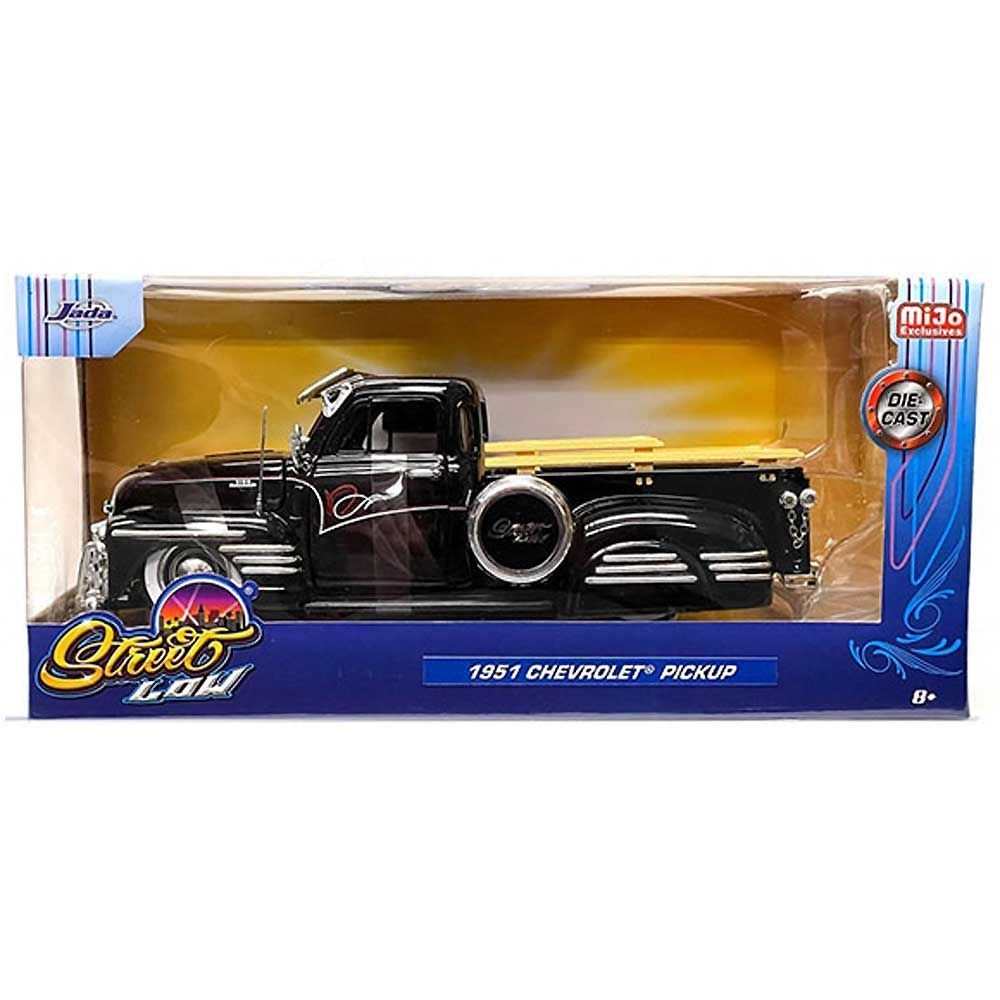 jadatoys 1951 シェビー ピックアップ ローライダー ミニカー