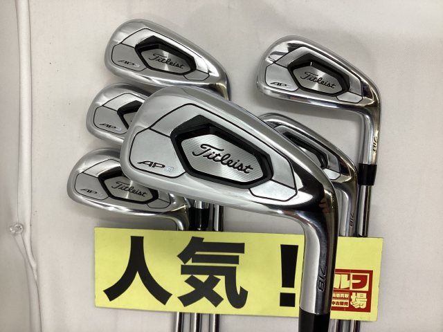 【中古】アイアンセット タイトリスト 【人気】AP3 718/NSPRO950GH(JP) 6本セット/S/30[1093]杭全本店