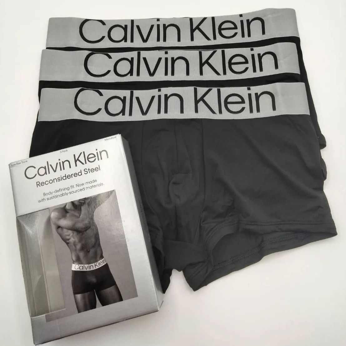 Calvinklein 3枚 Mサイズ ボクサーパンツ カルバン クライン⑨