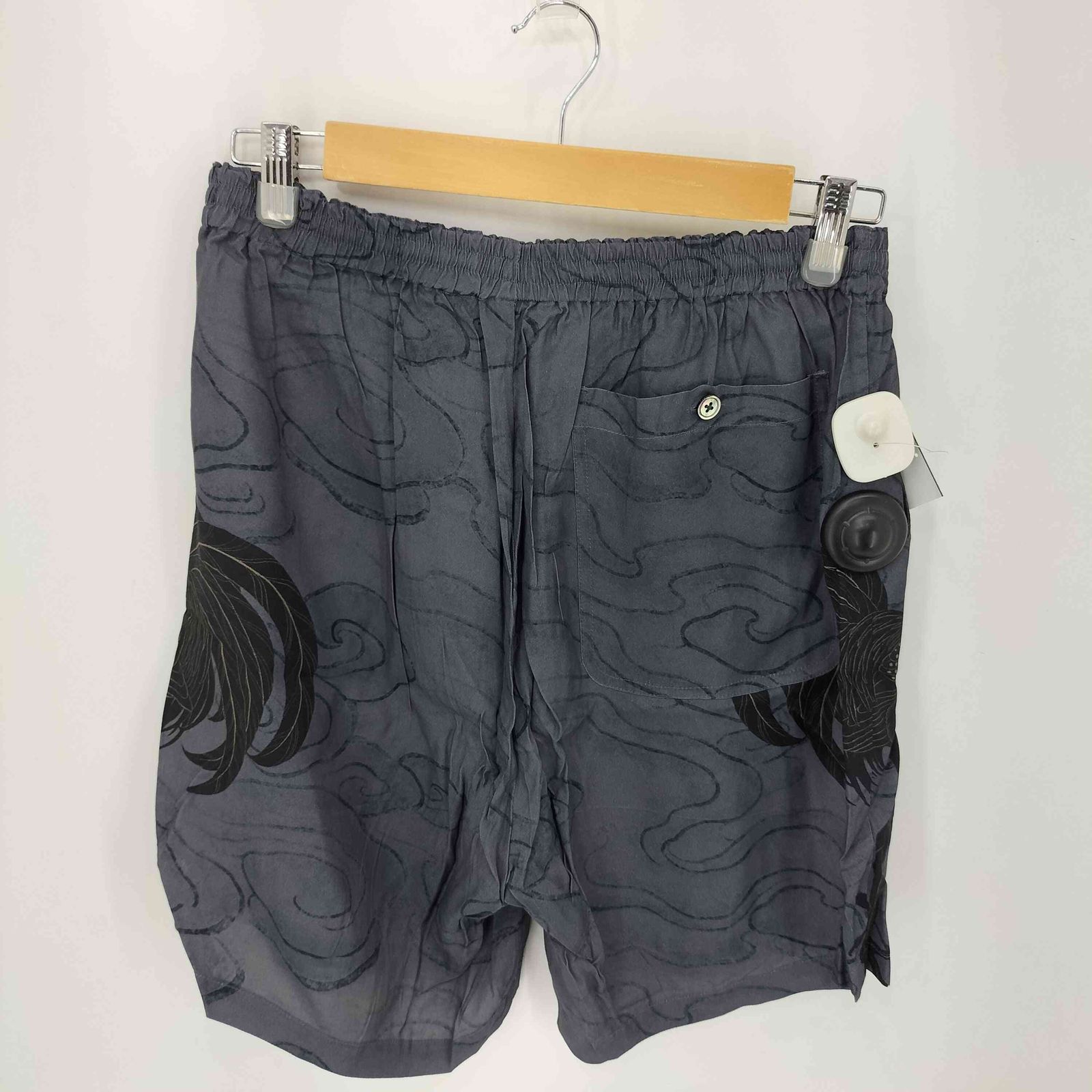 GAKKIN × BUDSPOOL 渦軍鶏 HAWAIIAN SHORTS