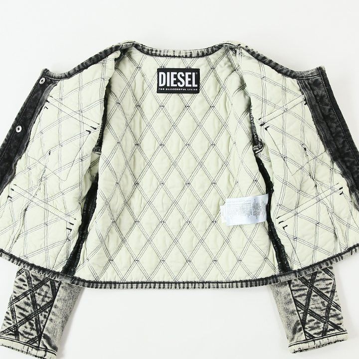 新品・未使用 ディーゼル DIESEL [XSサイズ] キルティングデニム