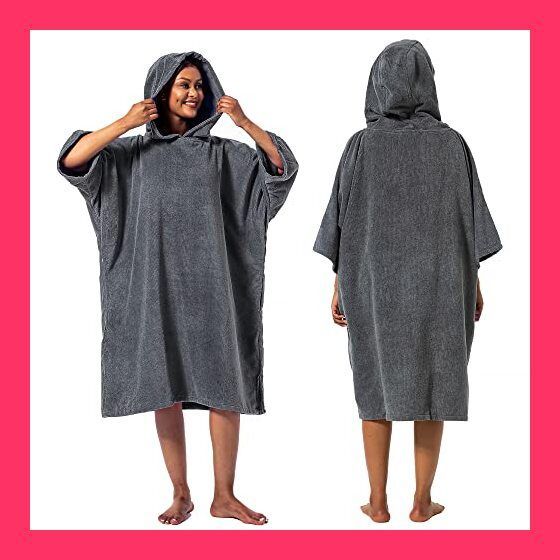 スタッフおすすめ！】[Winthome] お着替えポンチョ タオル サーフィン
