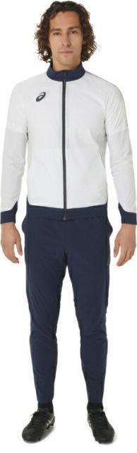asics アシックス XX WOVEN TRACK JACKET ブリリアントホワイト 5XL 2101A211 100 | スポーツ スポーツウェア サッカー フットサル ストレッチウーブントラックジャケット ジャージ トップス 長袖 フルジ