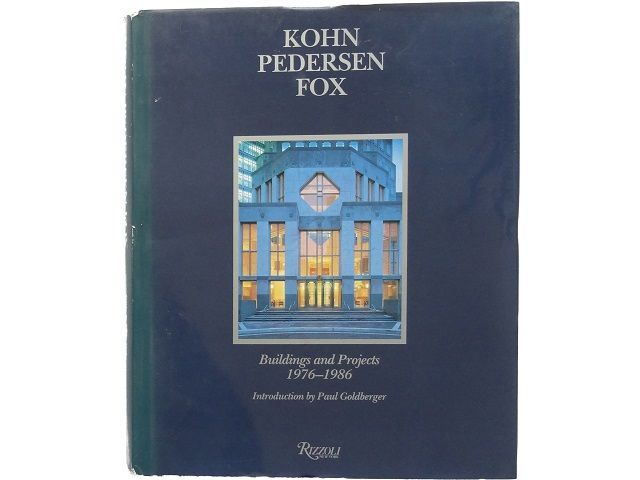 洋書コーン・ペダーセン・フォックス 建築作品写真集 1976-1986 本 建物 プロジェクト 設計