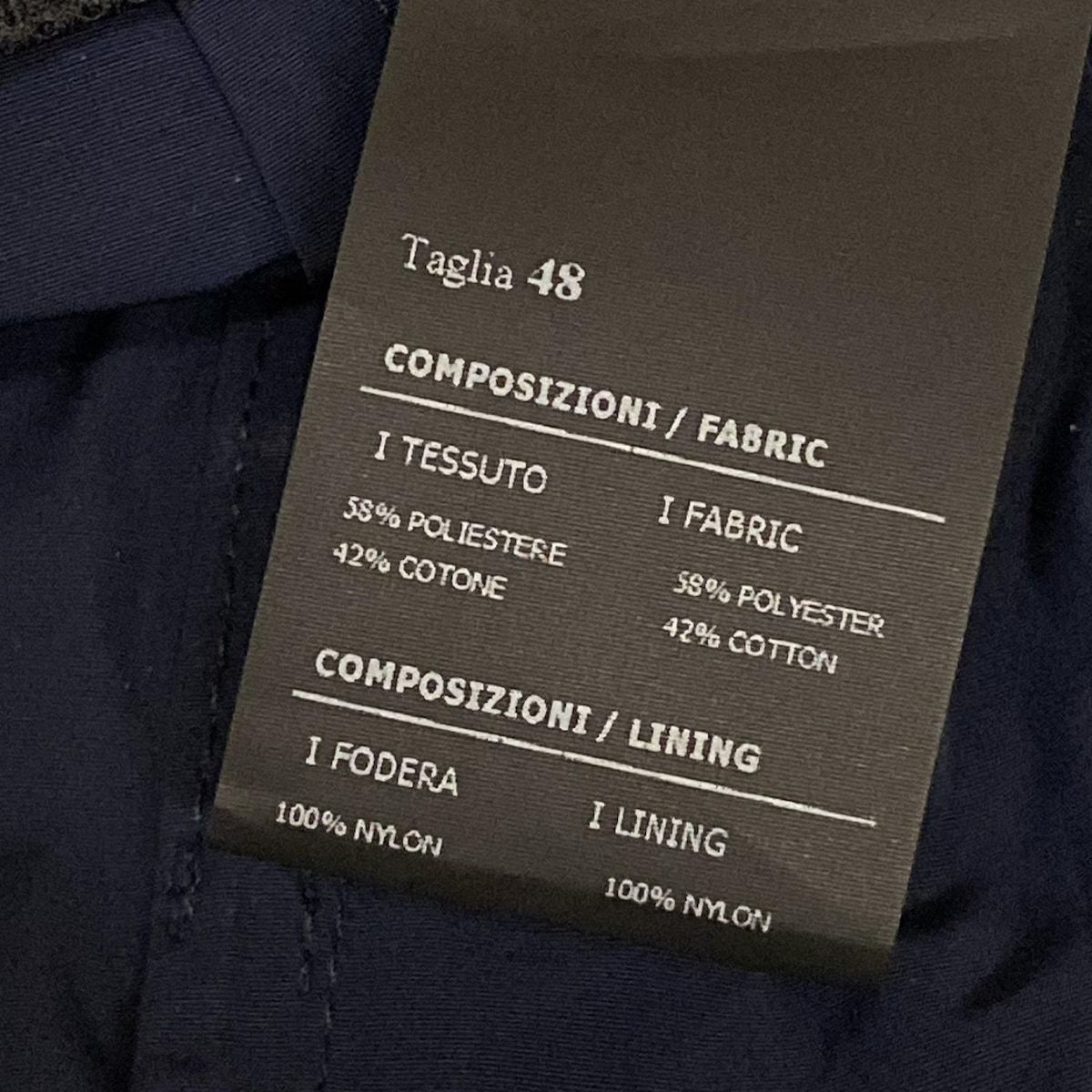 HEVO(イーヴォ) トレンチコート サイズ48 XL メンズ - ネイビー
