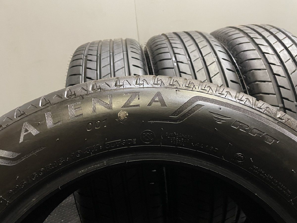 走行短め BS BRIDGESTONE ALENZA 001 RFT 225/60R18 18インチ 夏タイヤ ランフラット 4本 レクサスNX RAV4等　(TE108) 走行短め BS BRIDGESTONE ALENZA 001 RFT 225/60R18 18インチ 夏タイヤ