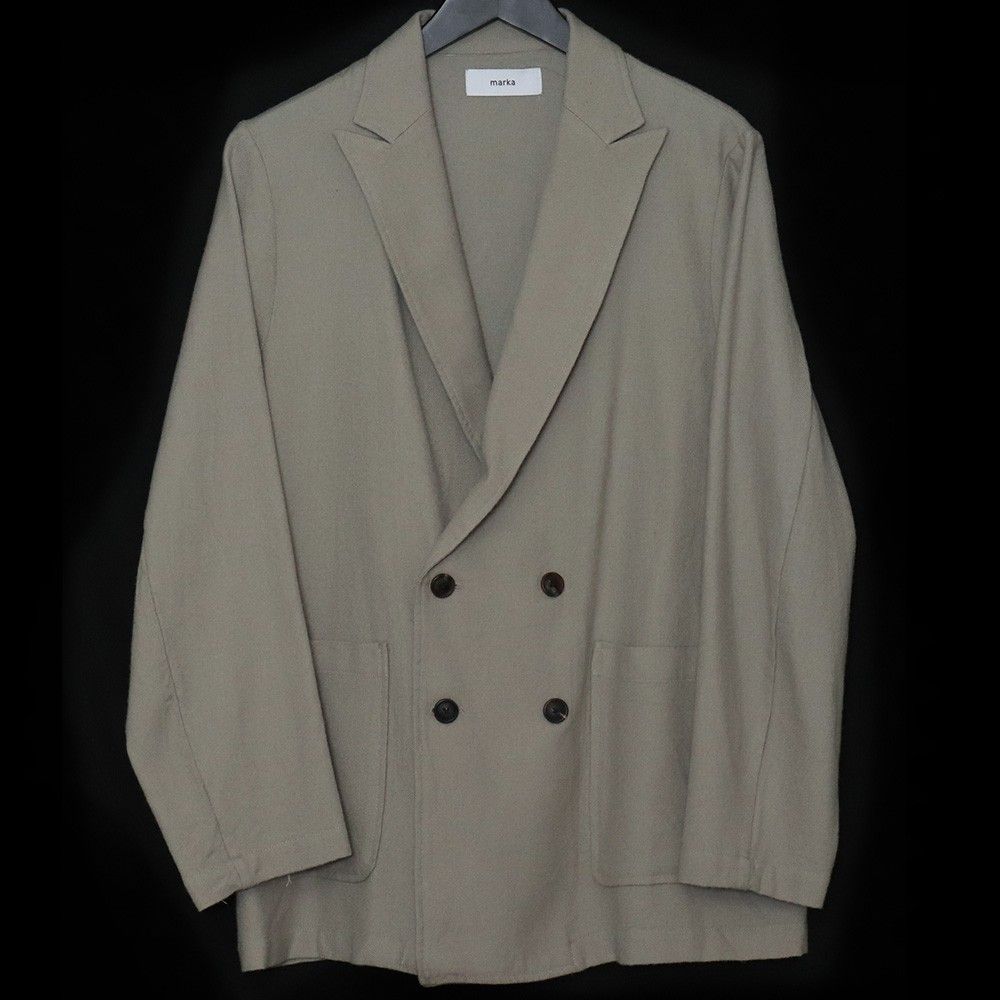 MARKA SHIRT JACKET 2/48 wool soft serge サイズ1 - メルカリ