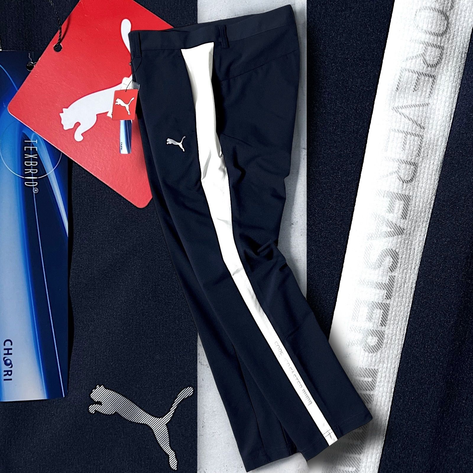 新品 PUMA GOLF プーマ ゴルフ TEXBRID 速乾抗菌 形態安定性