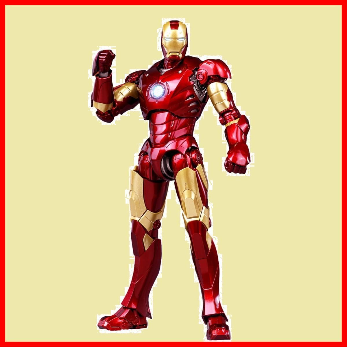 人気商品】HiPlay 1/12 Infinity Saga アイアンマン MK3 可動
