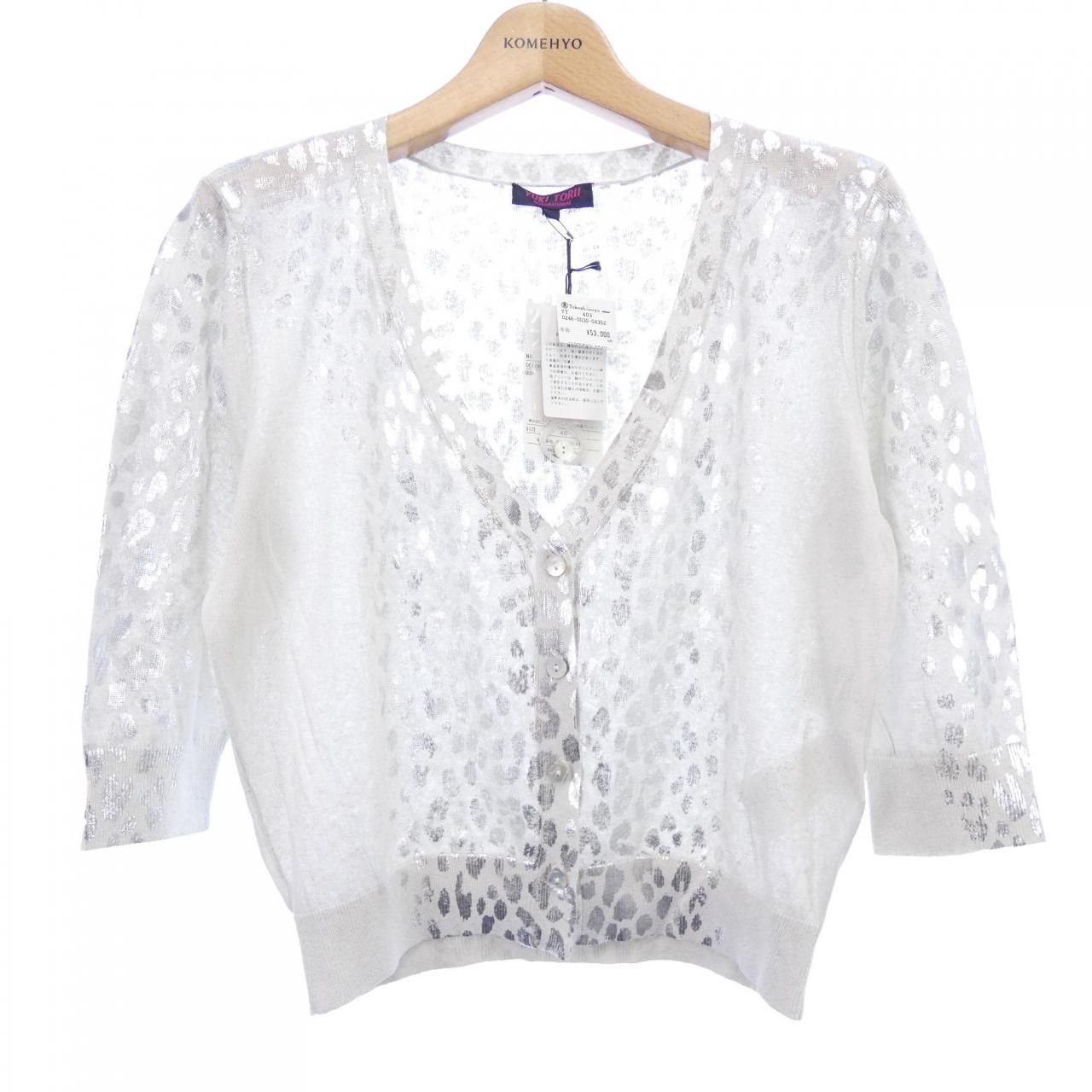 YUKI TORII】ユキ トリイ アンサンブル カーディガン 半袖