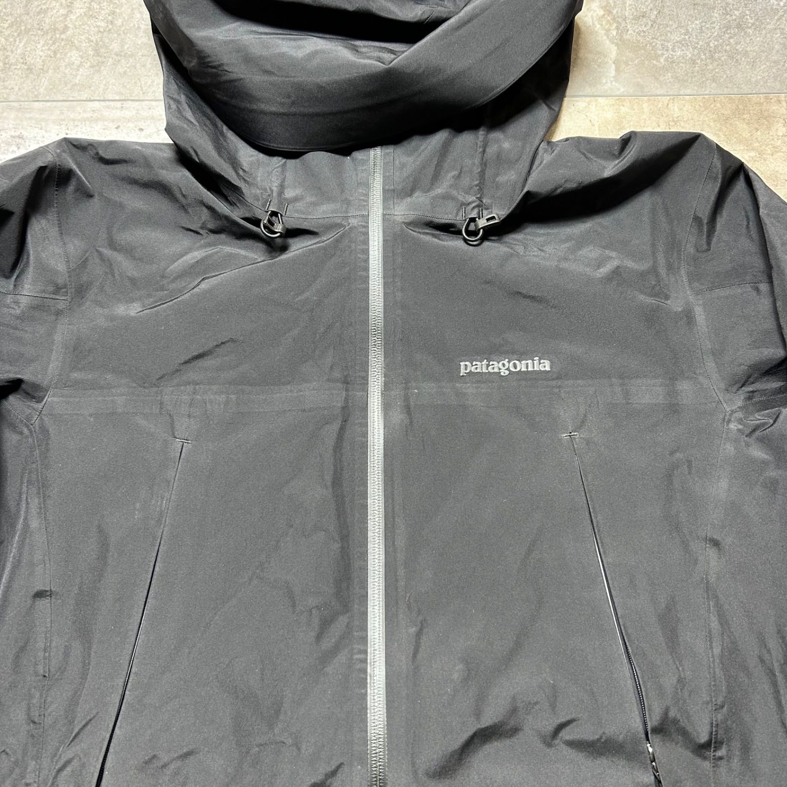 ロ*ん様 パタゴニア ゴアテックス スーパーセルジャケット アウター ブラック patagonia パタゴニア Super Cell Jacket GORETEX ブラック 黒 S