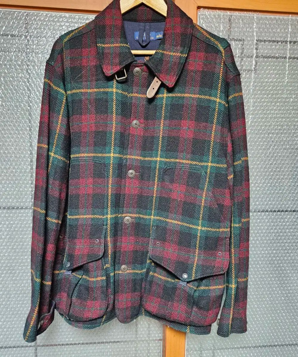 【雷市場（ポンジャン）商品韓国直送】 Ralph Lauren(ラルフローレン) タータンチェック ハンティング ウール ジャケット L