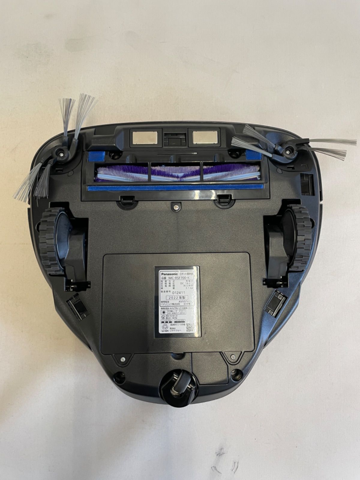 美品】Panasonic ロボット掃除機 MC-RSF700-K RULOルーロ - メルカリ