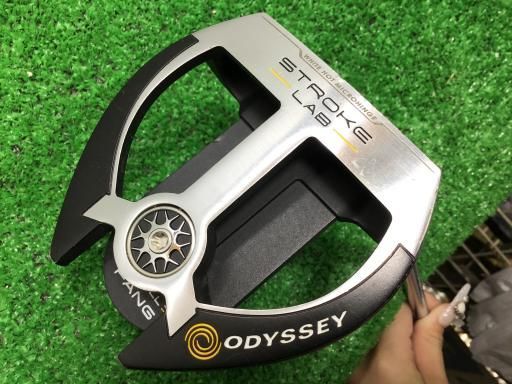 オデッセイ STROKE LAB 2-BALL FANG 33インチ パター PT STROKE LAB フレックスその他 メンズ 男性用 右利き 右用 Cランク ゴルフクラブ