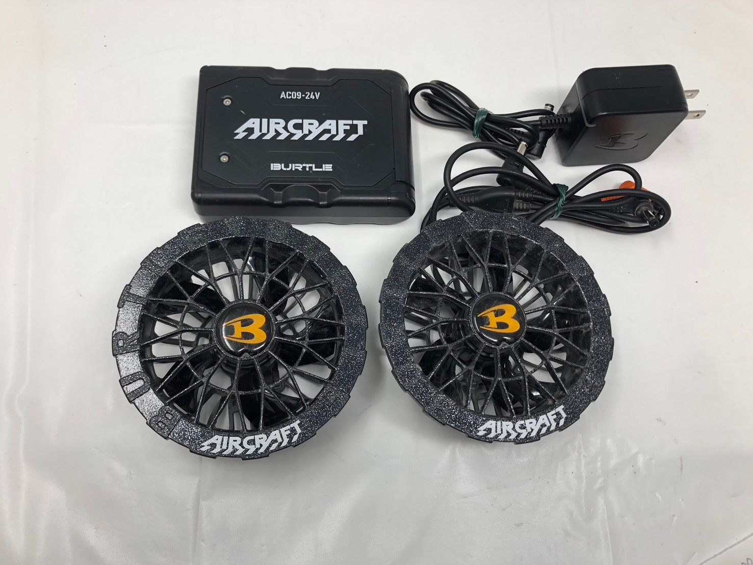 ◆BURTLE ファンユニット＆バッテリーセット 24V AC09 ◆19034