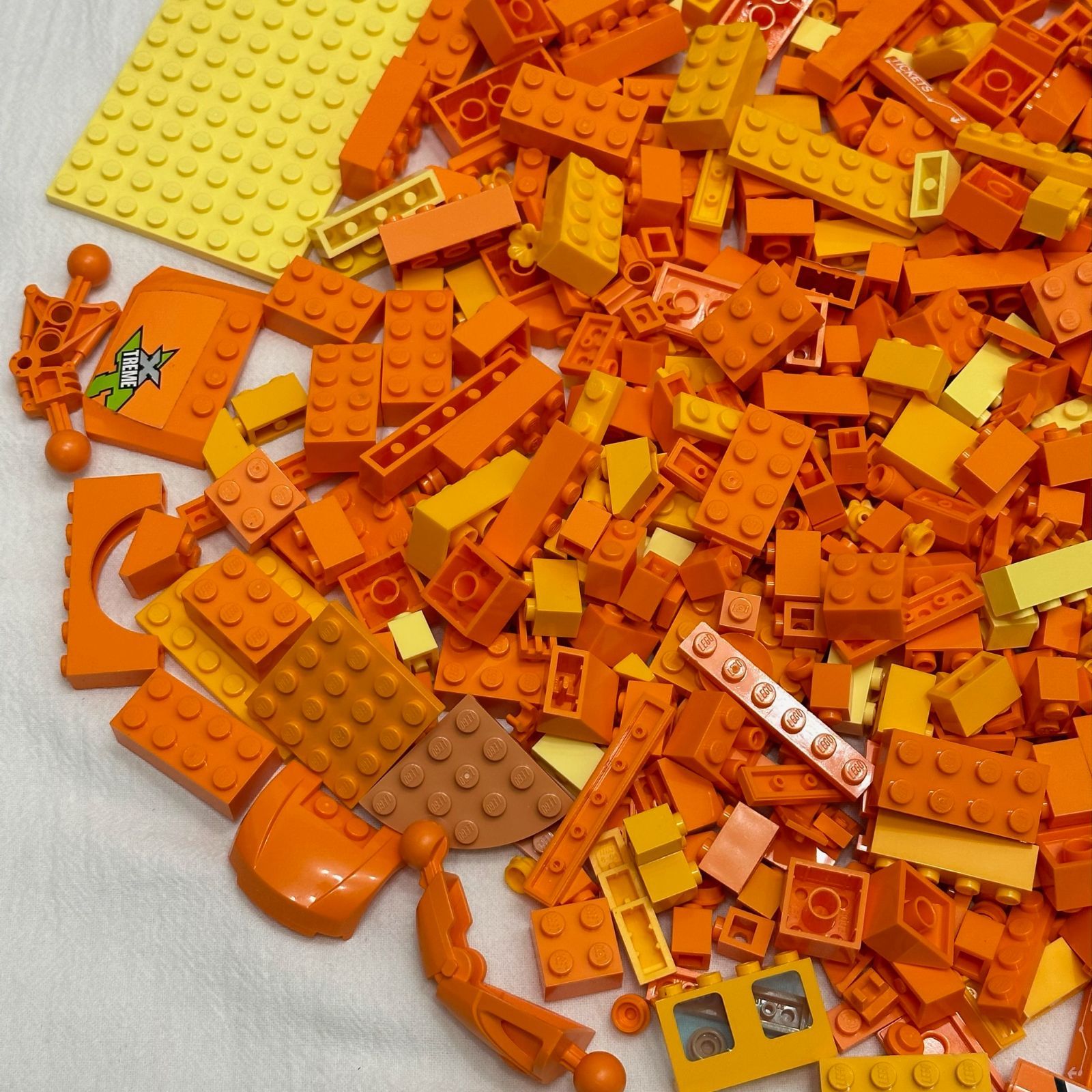 LEGO レゴ 黄 オレンジ イエロー系 中古 パーツ ブロック プレート