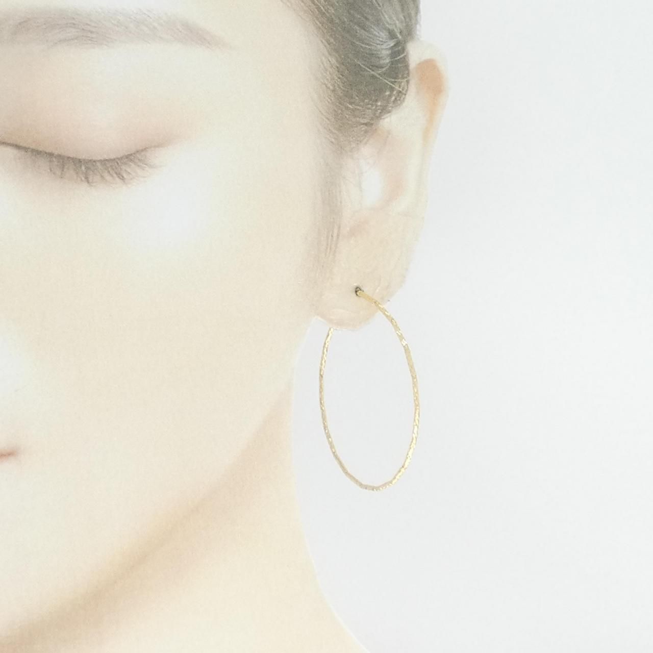 ココシュニック ピアス ココシュニック K18YG ピアス K18ポリッシュ