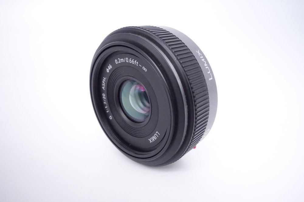 LUMIX G 20mm F1.7 H-H020 パンケーキ LUMIX G 20mm F1.7 H-H020 パンケーキ 極上品】パナソニック Panasonic