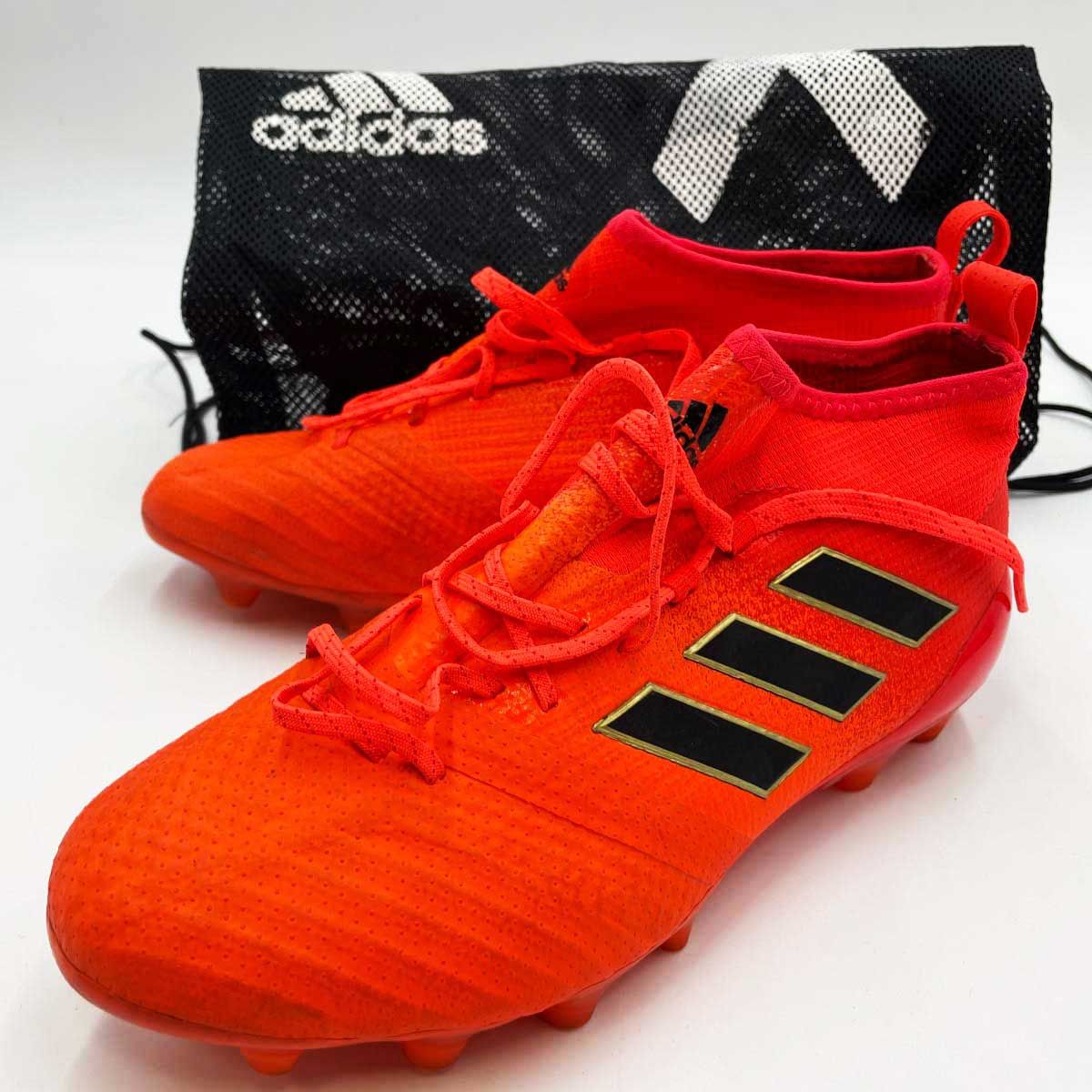 アディダス サッカー スパイク エース 17.1-ジャパン プライムニット HG 24.5cm オレンジ S77046 メンズ ADIDAS 固い土 人工芝