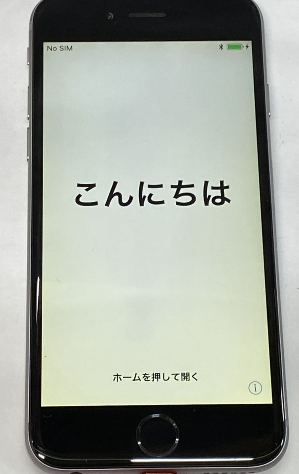 ☆iPhone 6 64GB space gray Apple iPhone6 64GB au ネットワーク制限○