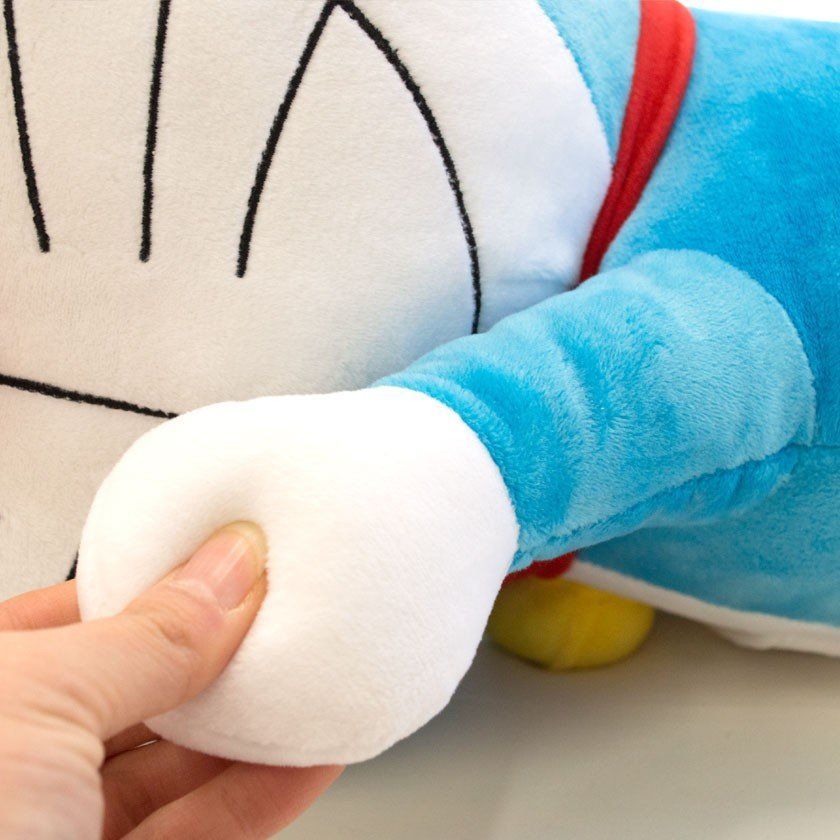 ドラえもん 添い寝まくら ぬいぐるみ抱き枕 新品【M-3352BL