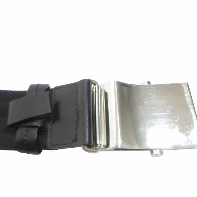 プラダ PRADA ローラーコースター ベルト ナイロンキャンバス ロゴ