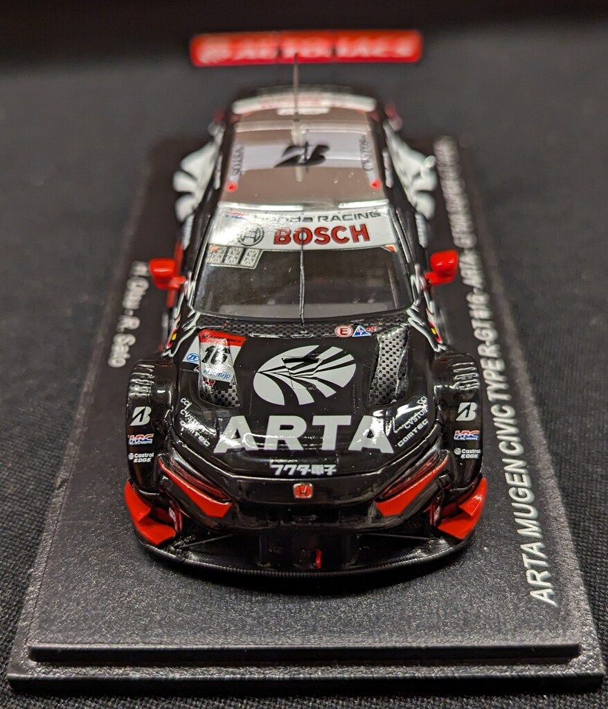 Spark model 1/43 ARTA MUGEN CIVIC TYPE R-GT No.16 ARTA GT500 高
