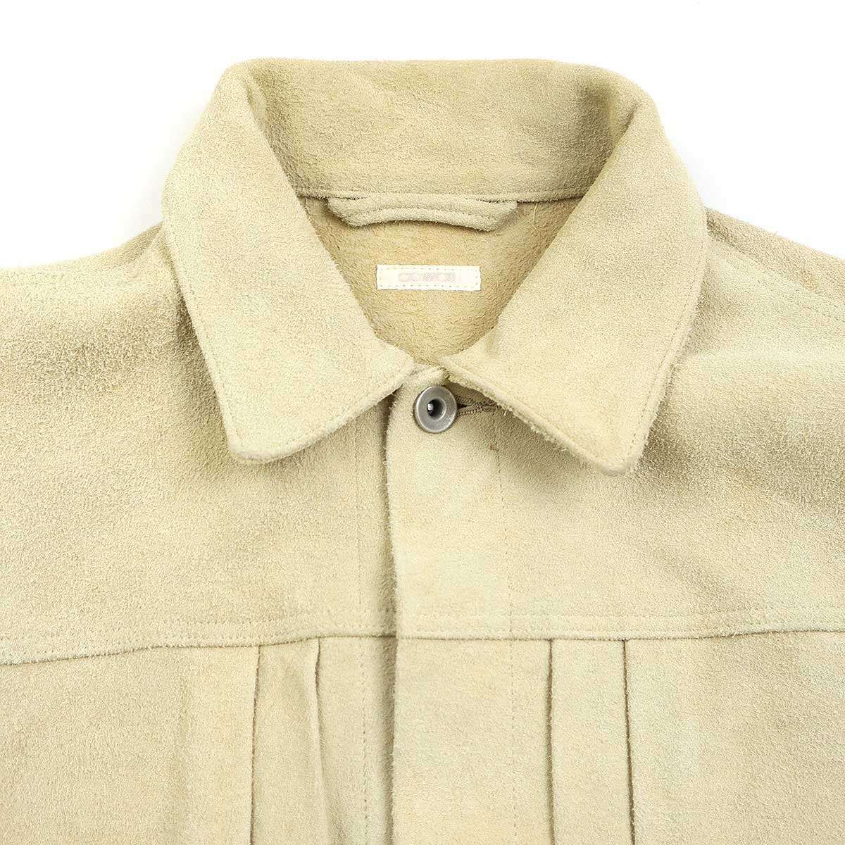 COMOLI コモリ 20SS ディアスキン1stジャケット ベージュ 2