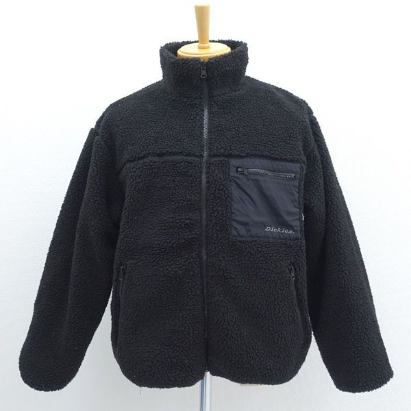 Dickies / ディッキーズ リバーシブルジャケット/ボア/ナイロン/ブラック/サイズM 1540-5603 【メンズ/MEN/男性/ボーイズ/紳士】 メンズファッション【中古】 