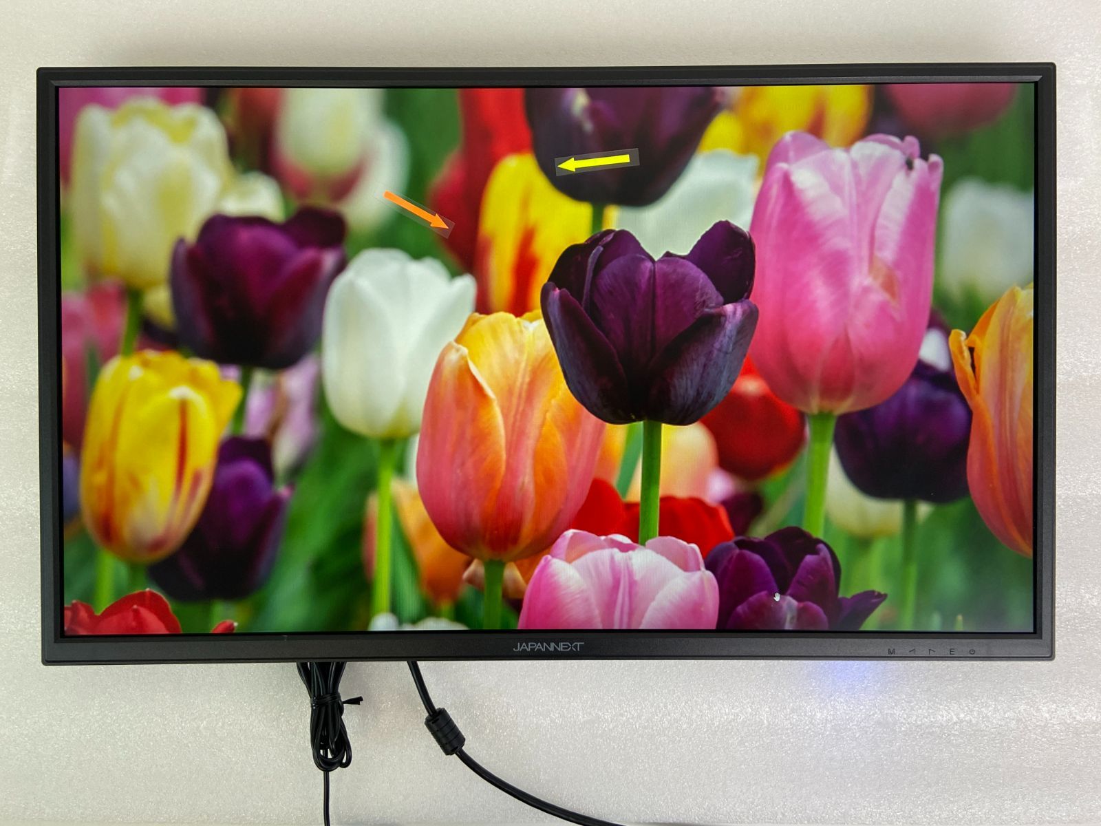JAPANNEXT 27型 WQHD IPS 75Hz 中古モニター - メルカリ