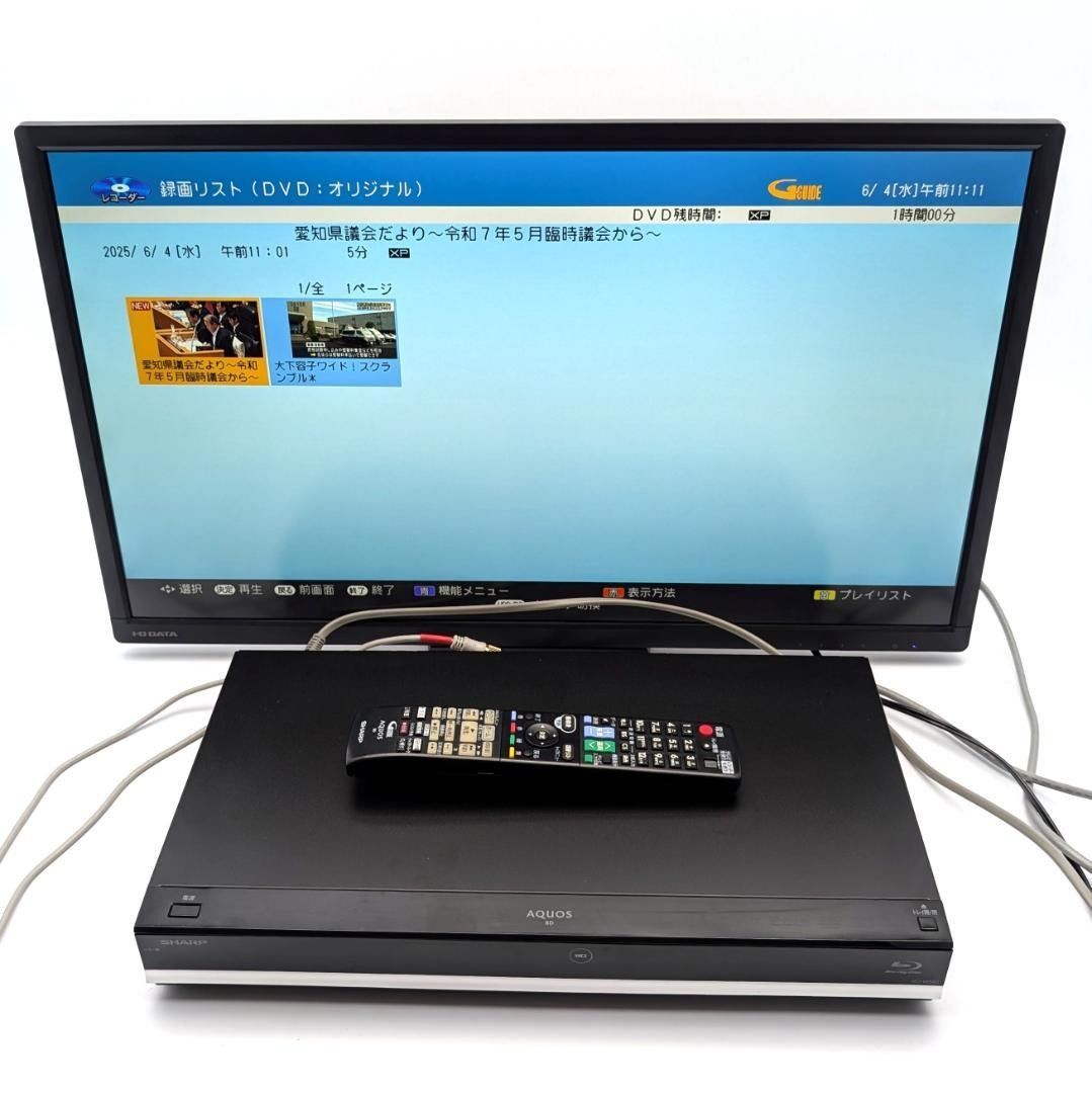 シャープBD-W580 れん！！ SHARP シャープ AQUOSブルーレイ BD-W580 ブルーレイレコーダー Blu