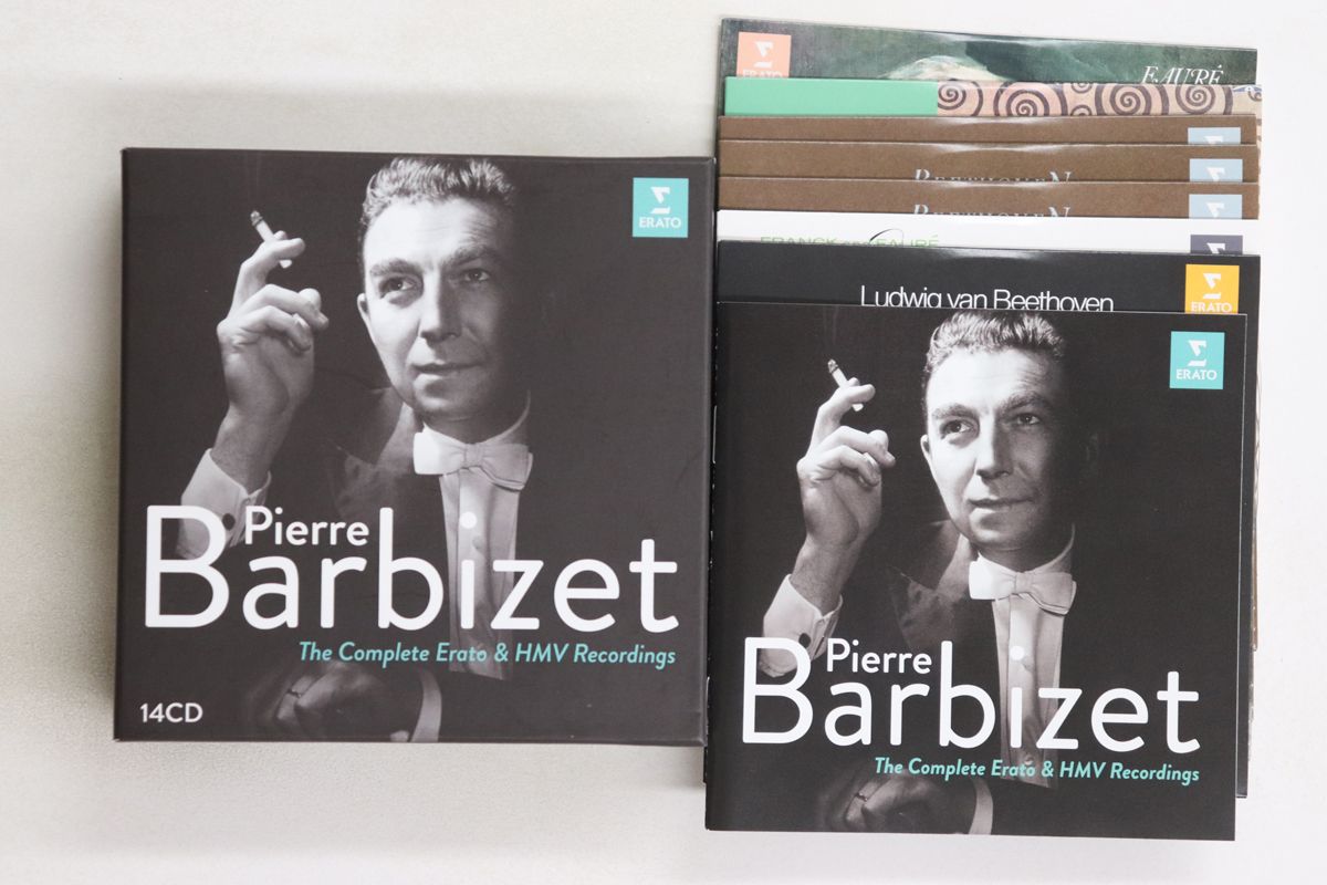 仏14discs CD ピエール・バルビゼ エラート&旧EMI録音全集 0190295187620PR ERATO /00390 仏14discs CD ピエール・バルビゼ エラート&旧EMI録音全集