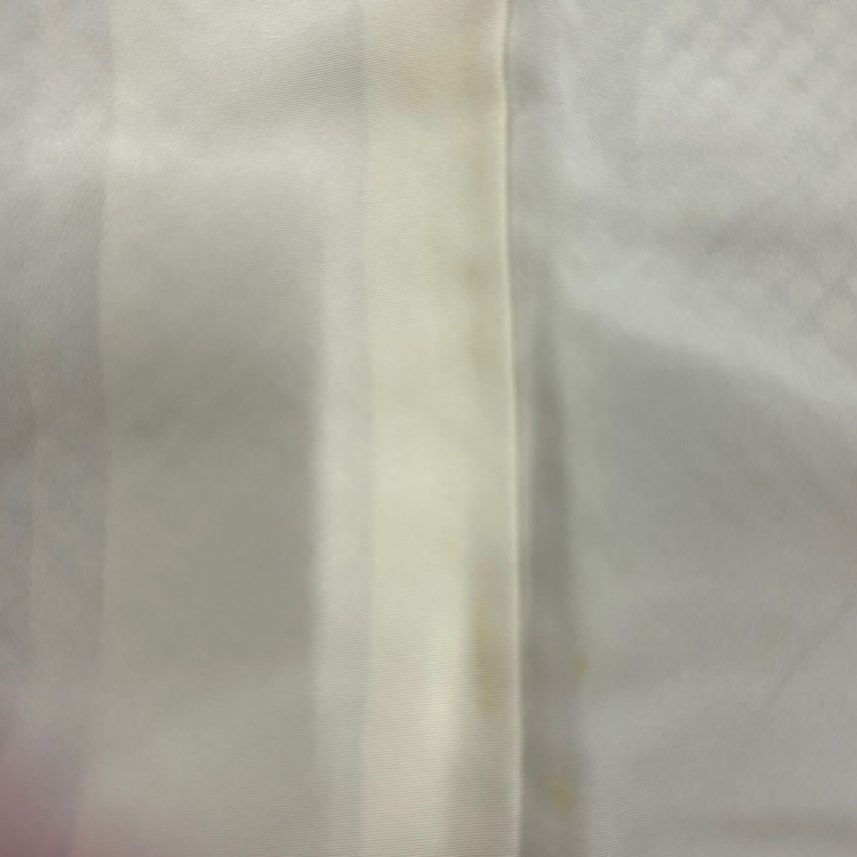 小紋 身丈155cm 裄丈63cm S 袷 総絞り 青灰色 正絹 秀品 【中古