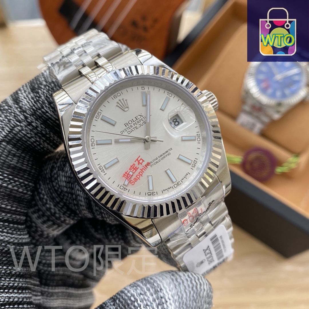 ロレックス Rolex? クラシック メンズ機械式腕時計 - シチズン機芯 サファイアガラス ダイヤモンドセットケース｜ ｜ ♥-WTO輸入2