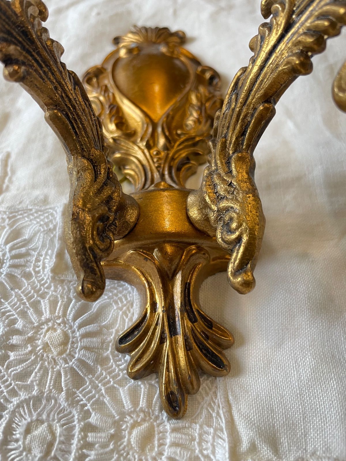 真鍮 レースデザイン