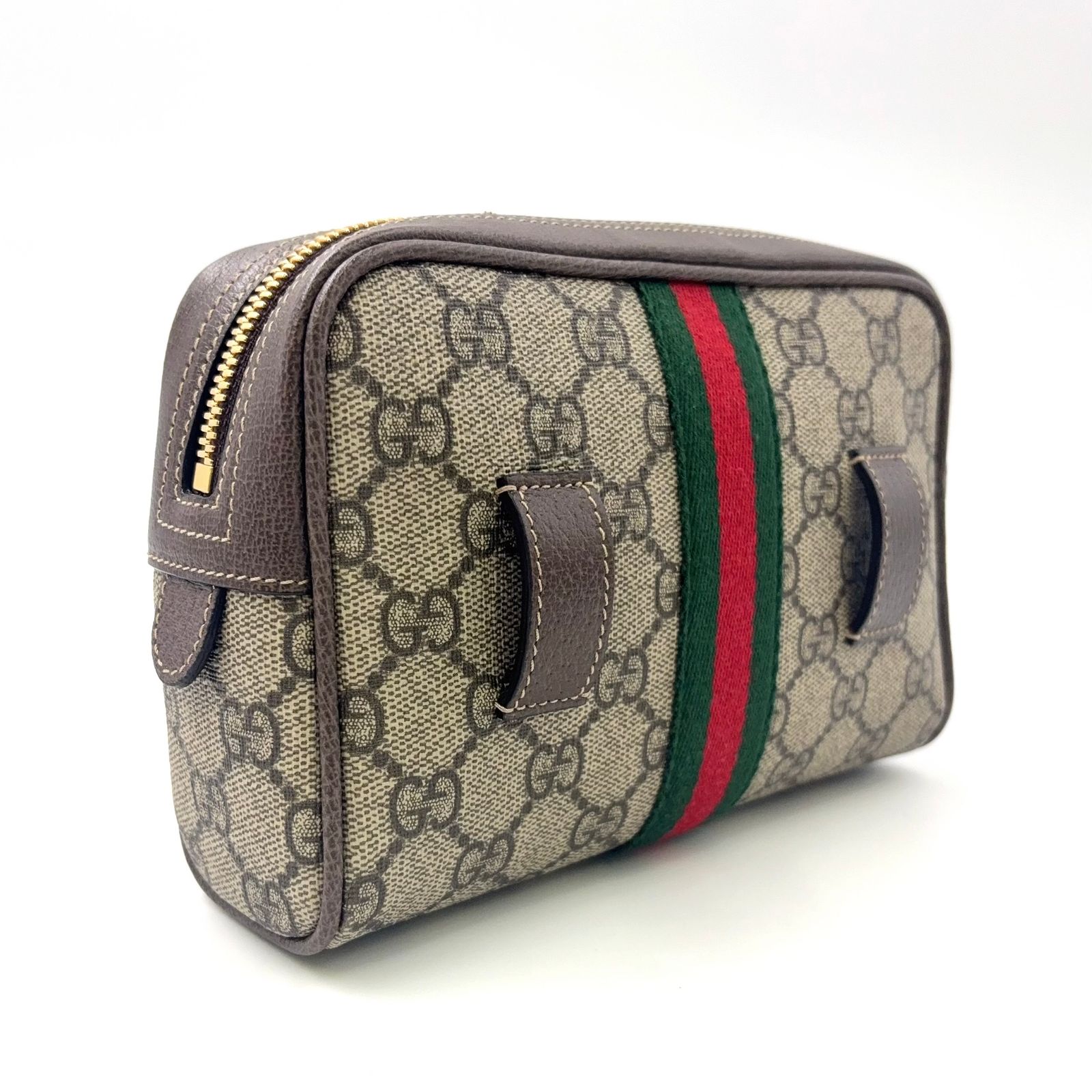 グッチ GGスプリーム オフィディア ベルトバッグ PVC 517076 GUCCI 【中古】 グッチ GGスプリーム オフィディア ベルトバッグ