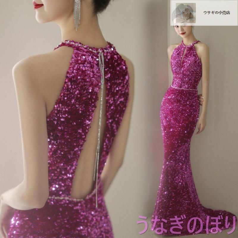 美品 フラダンス衣装】パープル BLUE HEAVEN COMPANY ドレス 美品