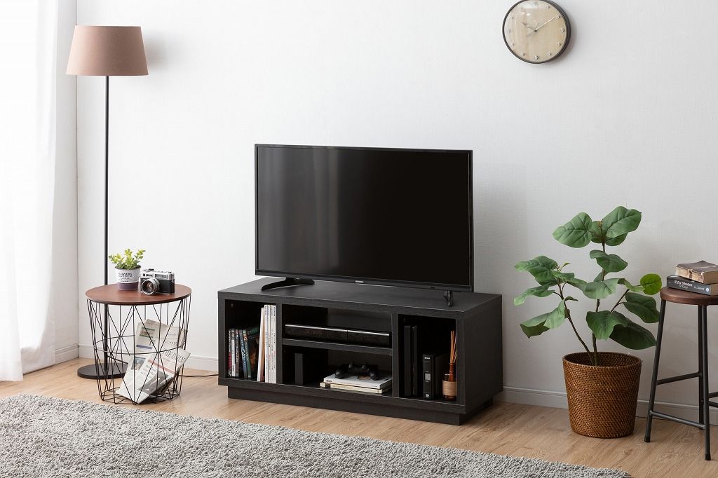 アイリスオーヤマ オープンテレビ台 スタンダード 幅100cm 奥行36cm 高さ41.5cm ブラックオーク OTS-100S-BO IRIS OHYAMA WWW_NOITHATQUANGTHANH_NET