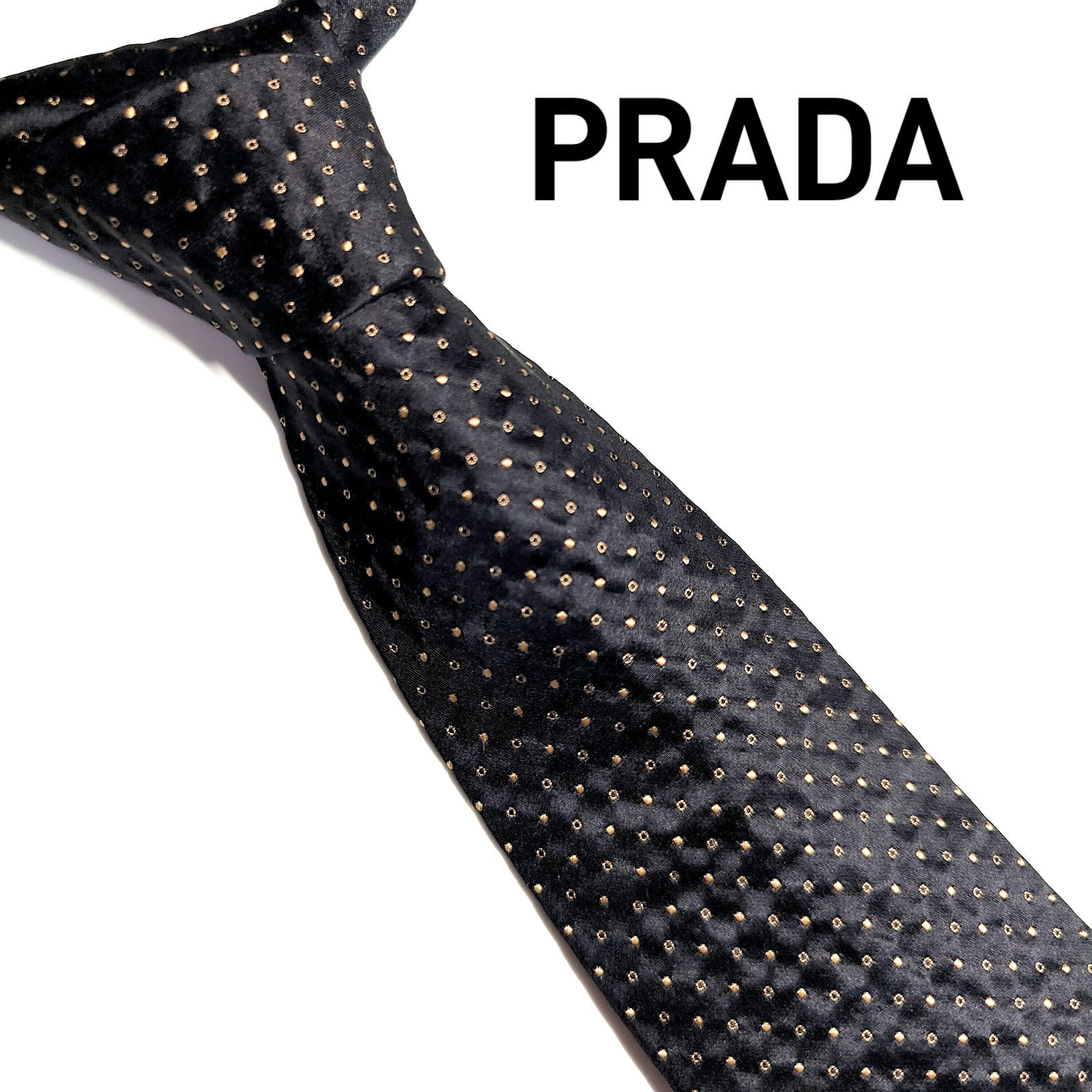 ✨美品✨ PRADA プラダ ネクタイ 高級シルク ビジネス-